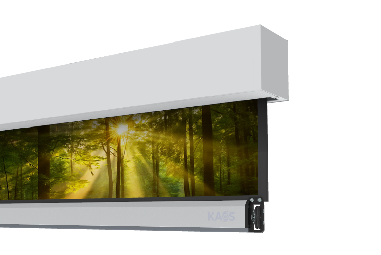 KAOS Projection Screen